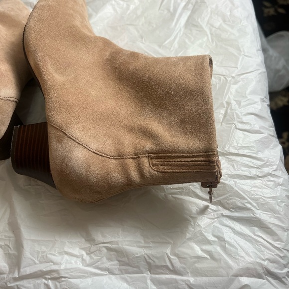 Coach Tan Suede  Ankle Boots - Picture 6 of 12